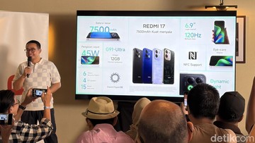 Harga dan Spesifikasi Redmi 17 di Indonesia, Baterai 7.500 mAh