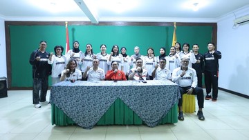 Target Timnas Voli Putri RI di AVC Continental Lawan Tim Berat